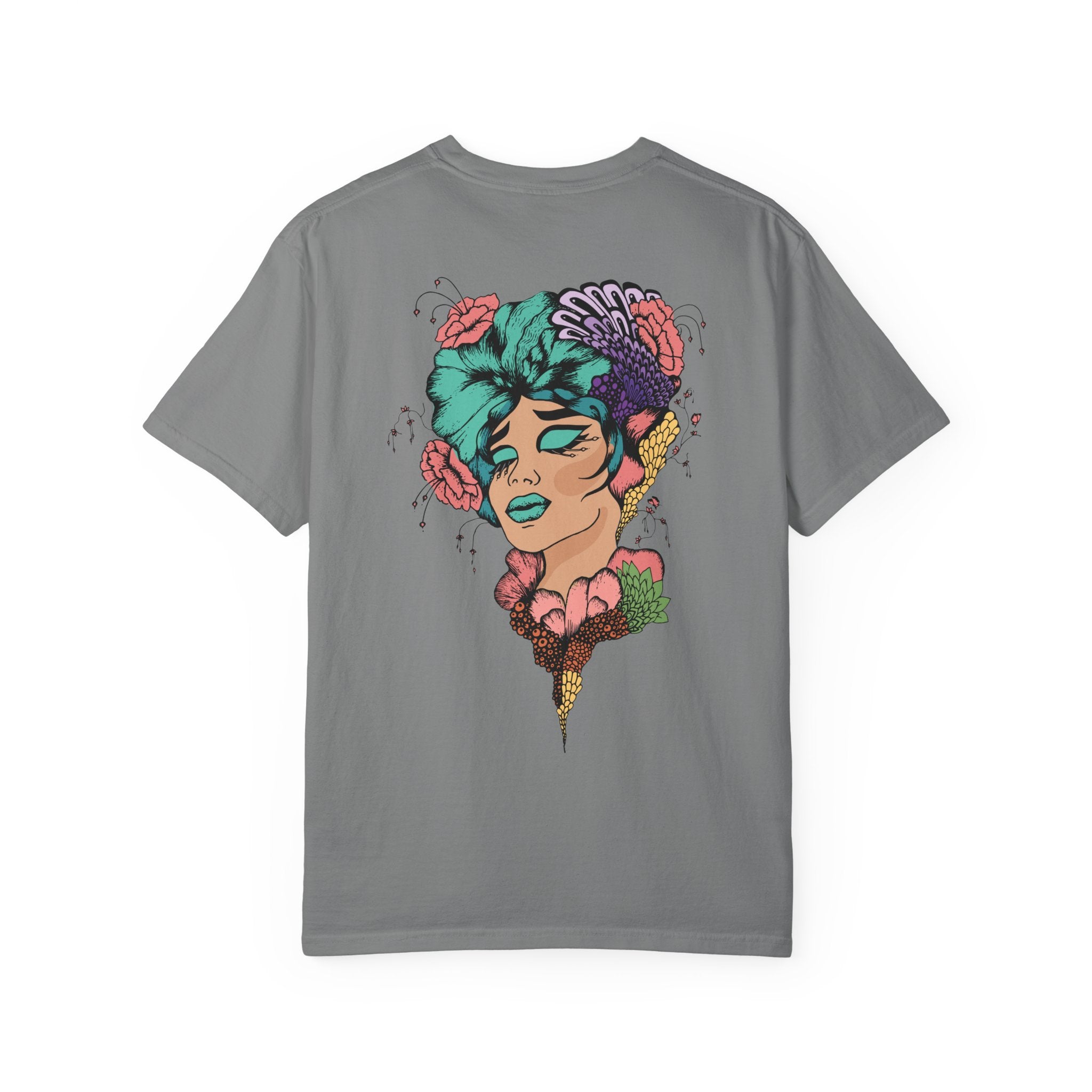 Silent Bloom Muse Oversized Tee