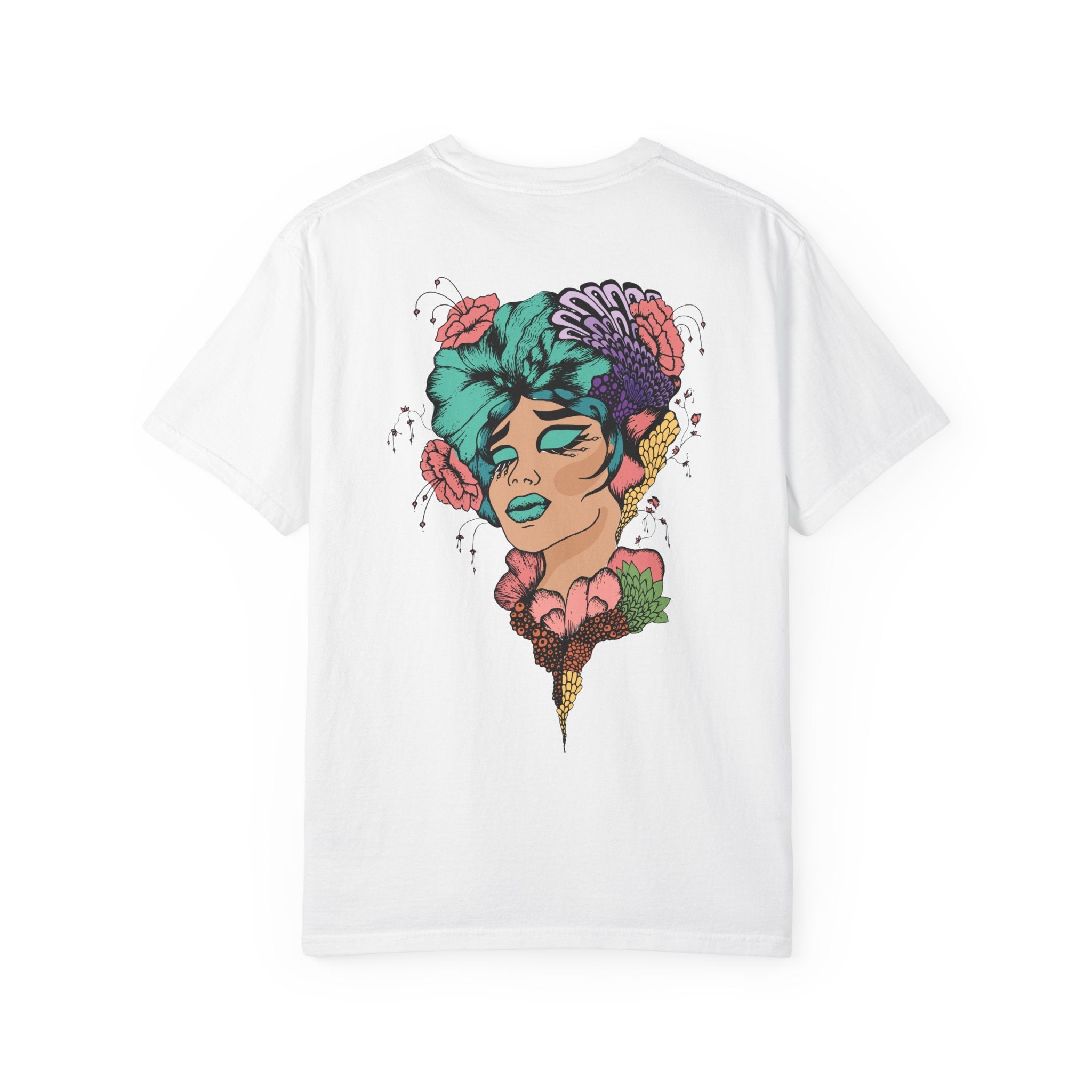 Silent Bloom Muse Oversized Tee